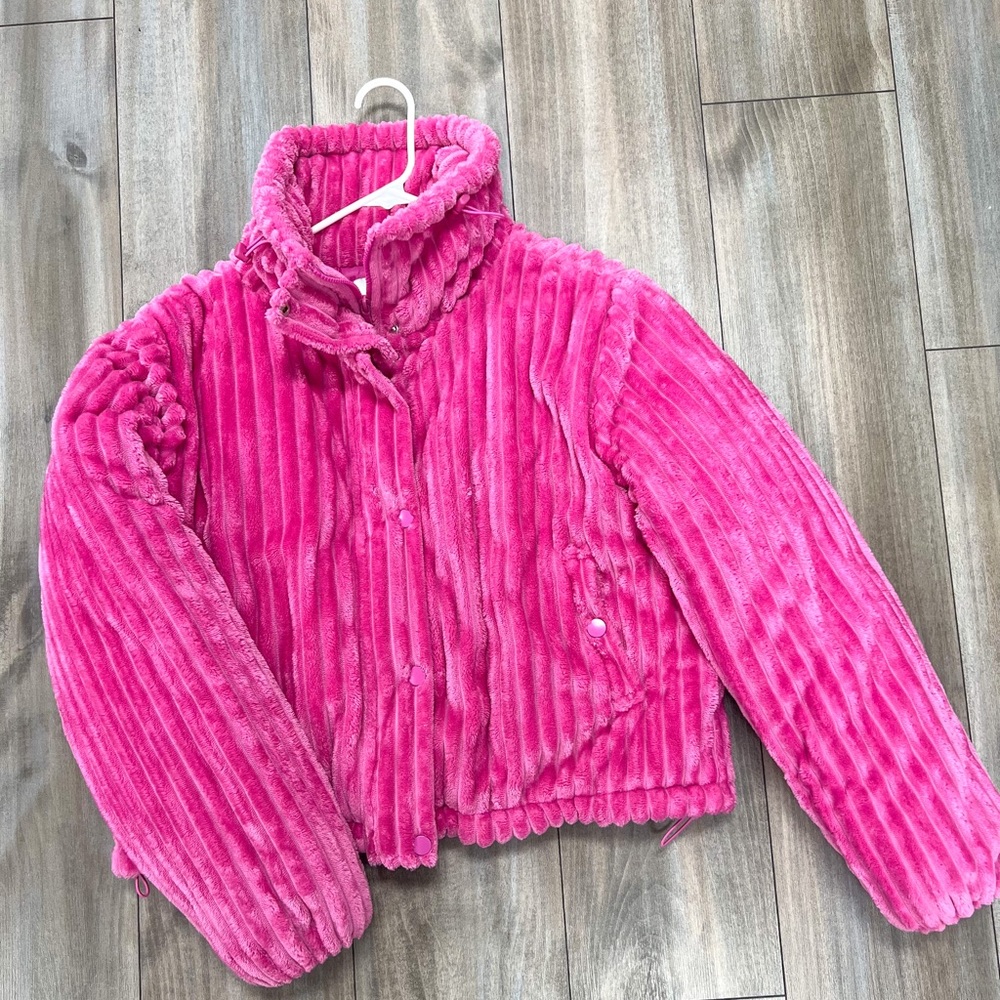 BDG Hot Pink Corduroy Jacket